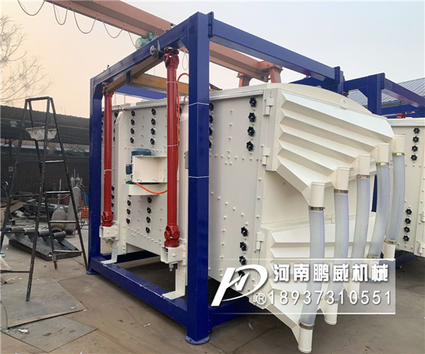 机制砂使用方形摇摆筛料层分布不均匀这么解决？
