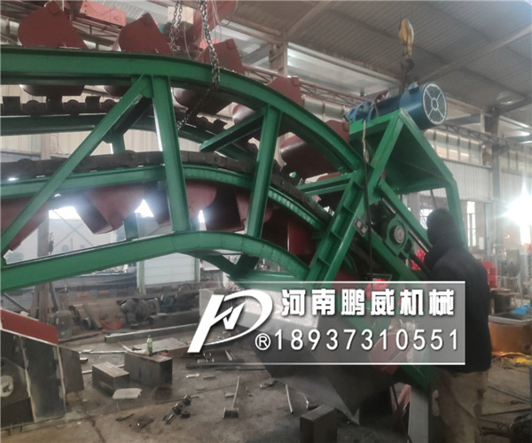 链斗式挖沙输送机