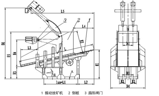 ​振动放矿机